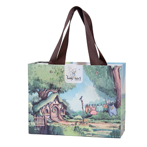 Медведь Lina TeddyTales "Незабудка", S, пудинговый, 20 см